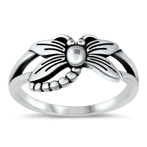 Silver Ring - Dragonfly