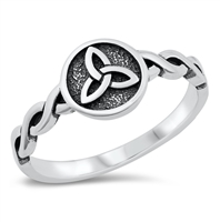 Silver Ring - Triquetra