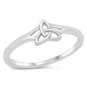 Silver Ring - Celtic Triquetra