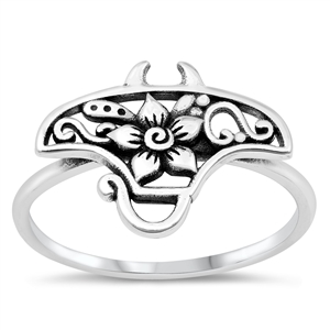 Silver Ring - Tropical Stingray