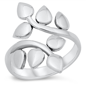 Silver Ring - Branches