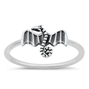 Silver Ring - Dragon