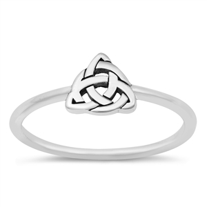 Silver Ring - Celtic Triquetra