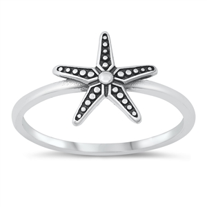 Silver Ring - Starfish