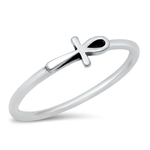 Silver Ring - Cross