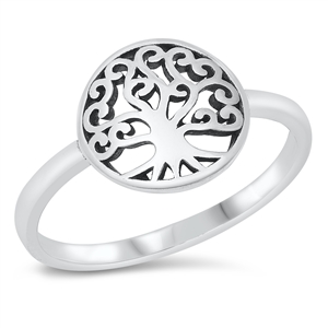 Silver Ring - Tree of Life