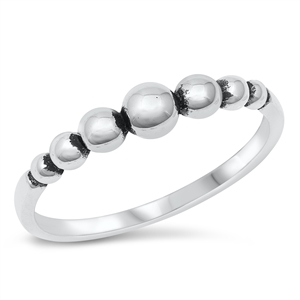 Silver Ring - Bead