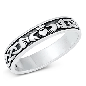 Silver Ring - Claddagh