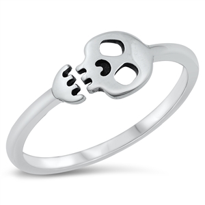 Silver Ring - Skull