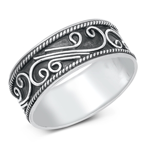 Silver Ring - Bali Band