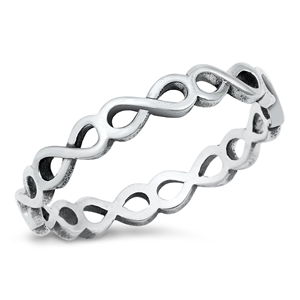 Silver Ring - Infinity Band