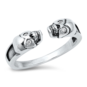 Silver Ring - Skulls