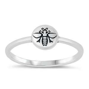 Silver Ring - Bee