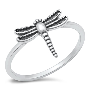 Silver Ring - Dragonfly