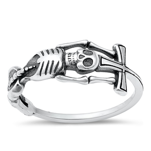 Silver Ring - Skeleton