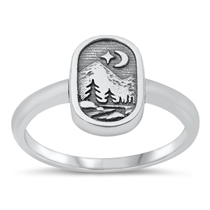 Silver Ring - Nature