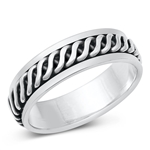 Silver Spinner Ring