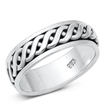 Silver Spinner Ring