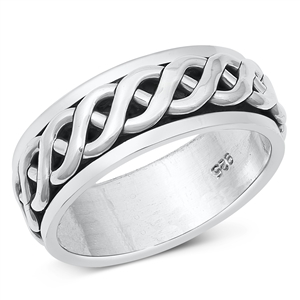 Silver Spinner Ring