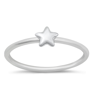 Silver Ring - Star