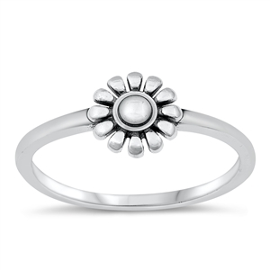 Silver Ring - Daisy