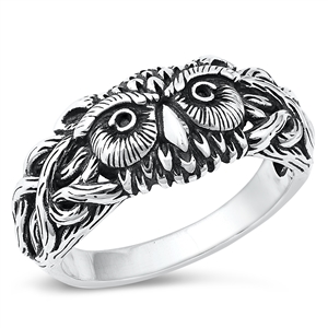 Silver Ring - Owl