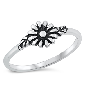 Silver Ring - Daisy