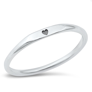 Silver Ring - Heart