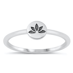 Silver Ring - Flower