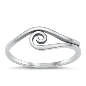 Silver Ring - Spiral