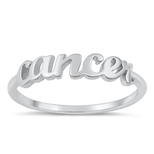 Silver Ring - Cancer Zodiac