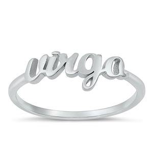 Silver Ring - Virgo Zodiac