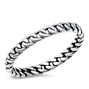 Silver Ring - Chain