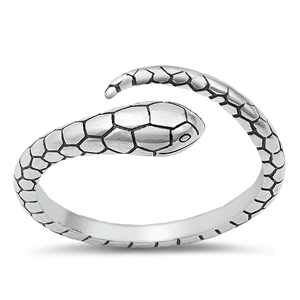 Silver Ring - Snake