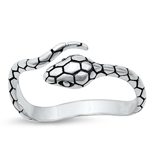 Silver Ring - Snake