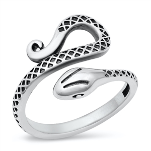 Silver Ring - Snake