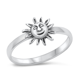 Silver Ring - Sun