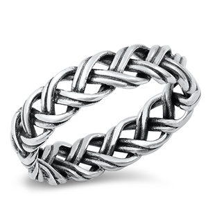 Silver Ring - Braid