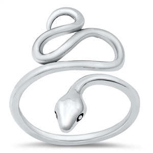 Silver Ring - Snake