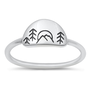 Silver Ring - Nature