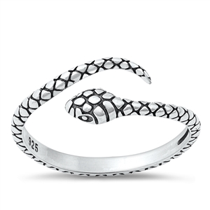 Silver Ring - Snake