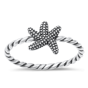 Silver Ring - Starfish