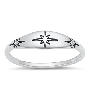 Silver Ring - North Star
