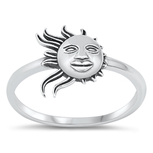 Silver Ring - Sun