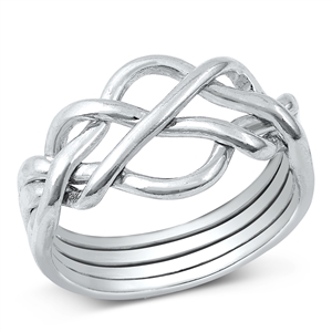 Silver Ring - Puzzle Ring