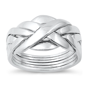 Silver Ring - Puzzle Ring