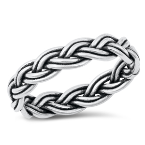 Silver Ring - Braid