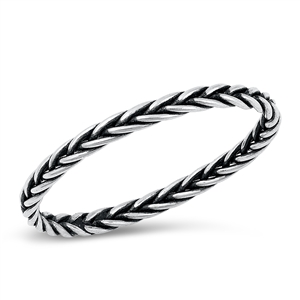 Silver Ring - Braid