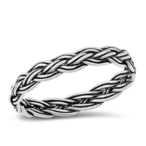 Silver Ring - Braid