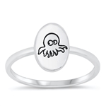 Silver Ring - Octopus